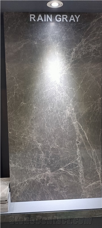 Rain Grey Marble Slab