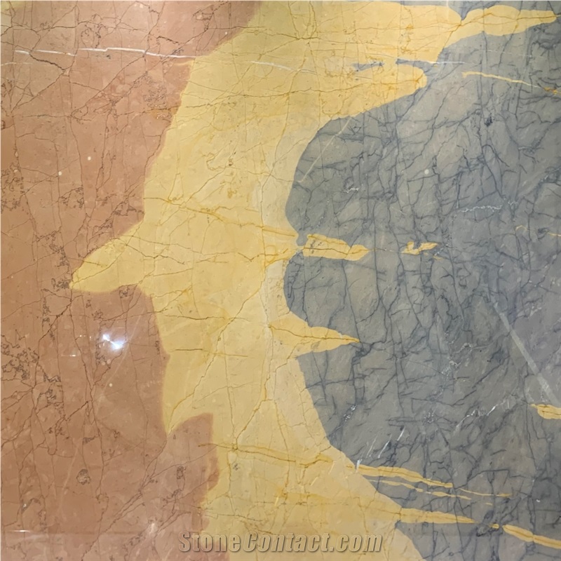 Ravenna Rosa Sunset Marble Tile