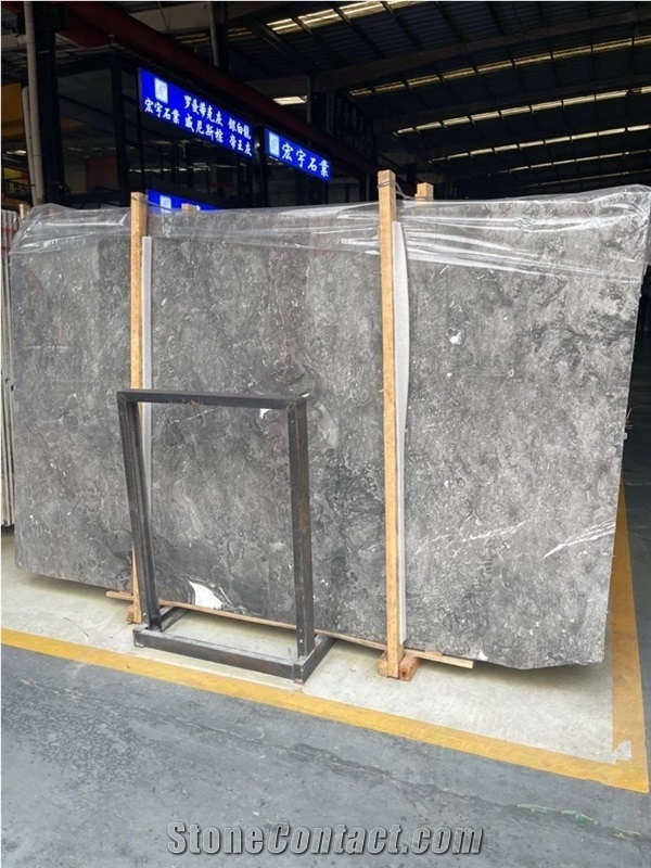 Romantic Grey Marble Slab