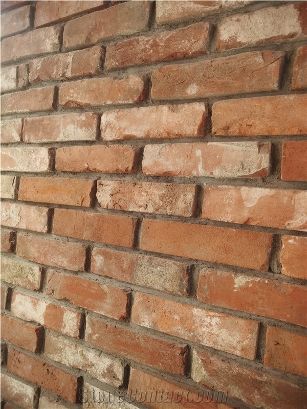 Reclaimed Brick Wall Cladding Panels
