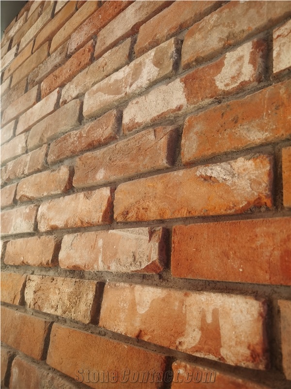 Reclaimed Brick Wall Cladding Panels
