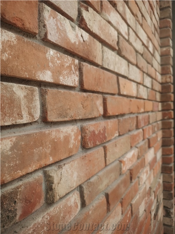 Reclaimed Brick Wall Cladding Panels