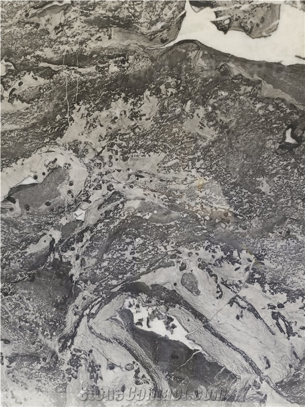 Atlantic Gray Marble Slabs