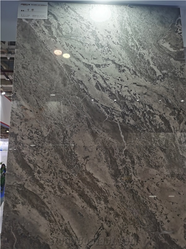 Snowflake Gray Marble Slabs