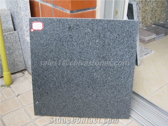 Natural Sesame Black G654 Granite Tiles