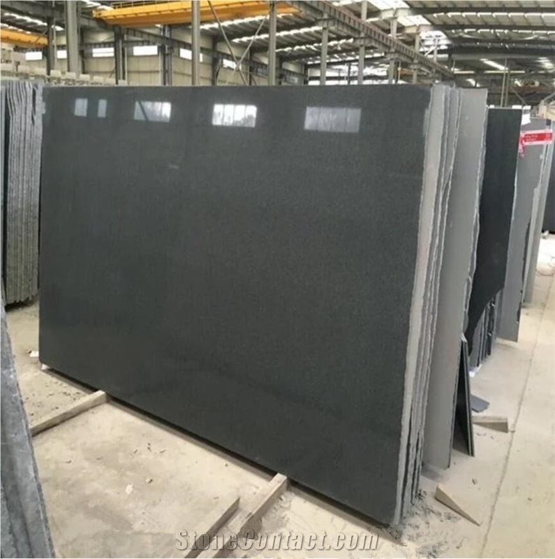 Natural Sesame Black G654 Granite Tiles