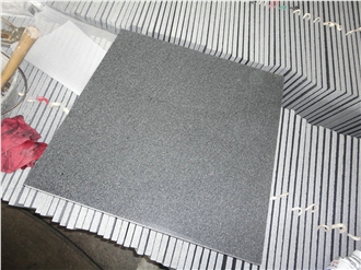 Natural Sesame Black G654 Granite Tiles