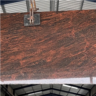 Natural Red Multicolor Granite Slabs Natural Red Multicolor Granite Slabs