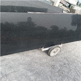 Tiger Black Granite Slabs