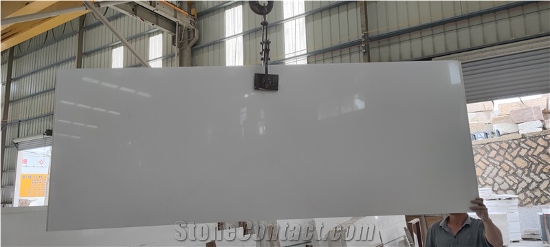 Greek Crystal White Marble Slab   Wall Tiles