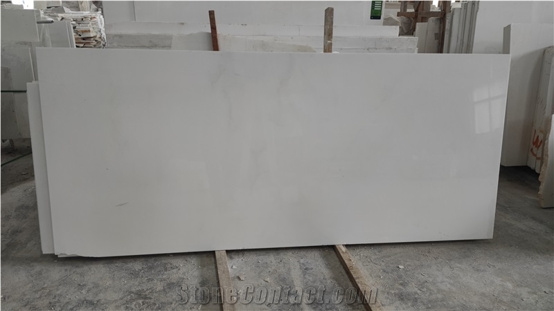 Greek Crystal White Marble Slab   Wall Tiles