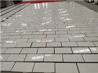 Hellenic Crystal White Marble Slab -Polished Finish Tiles