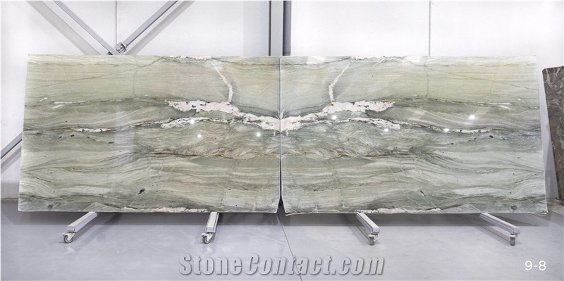 Cristallo Del Mare Quartzite Slabs
