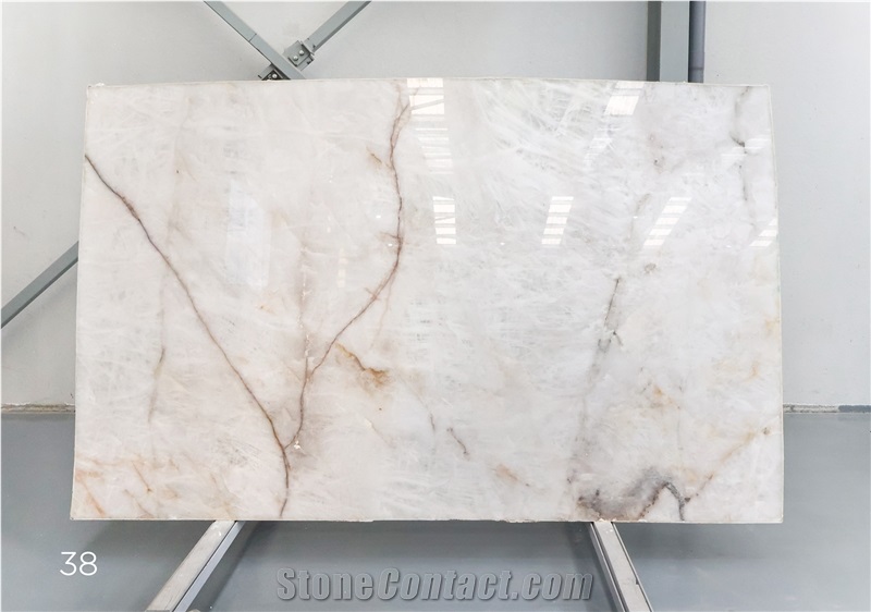 Cristallo Vitro Quartzite Slabs