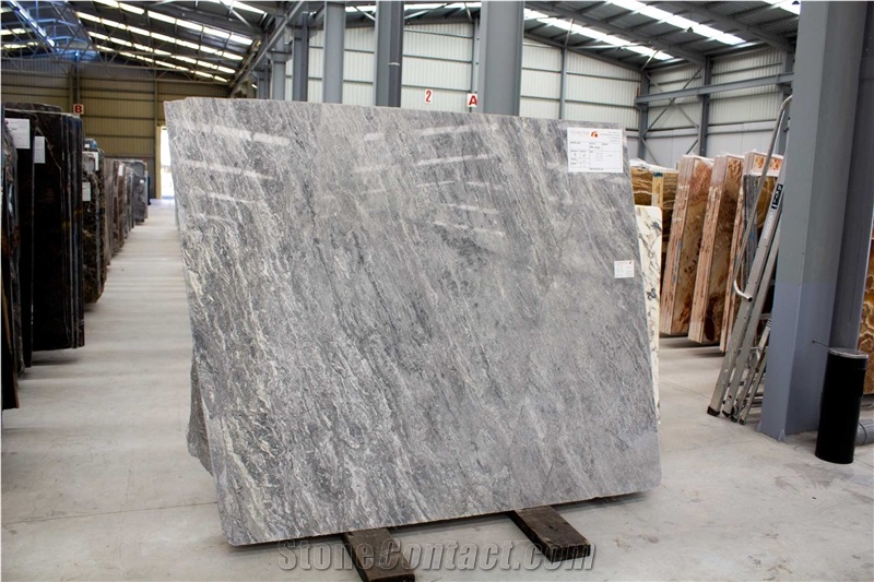 Diamond Grey  Marble Slabs