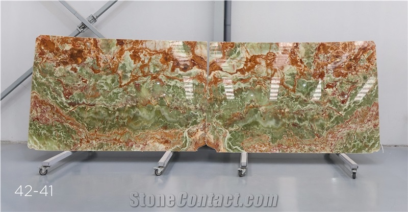 Green Onyx Polished 2Cm Slabs