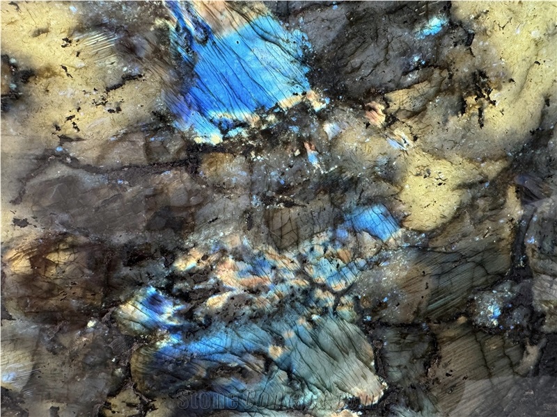 Lemurian Blue Granite Slabs