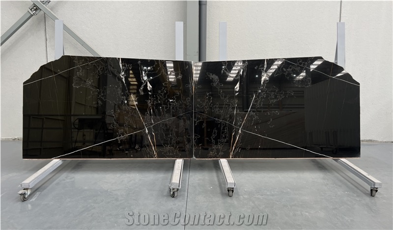 Sahara Noir Marble Slabs