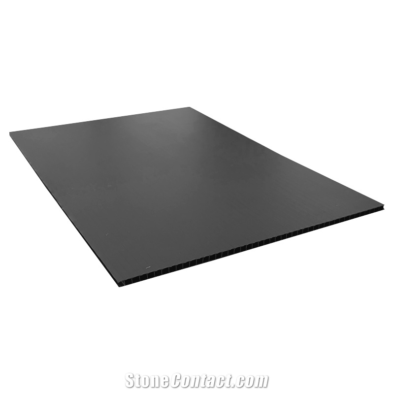Black Corflute Protection Board For Tile Stone Vinyl Timber Ffloor And Wall