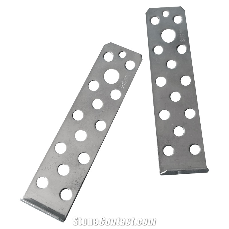 Ceramic Wall Fixing Anchor Thin Sheet Cladding Tile Clamp