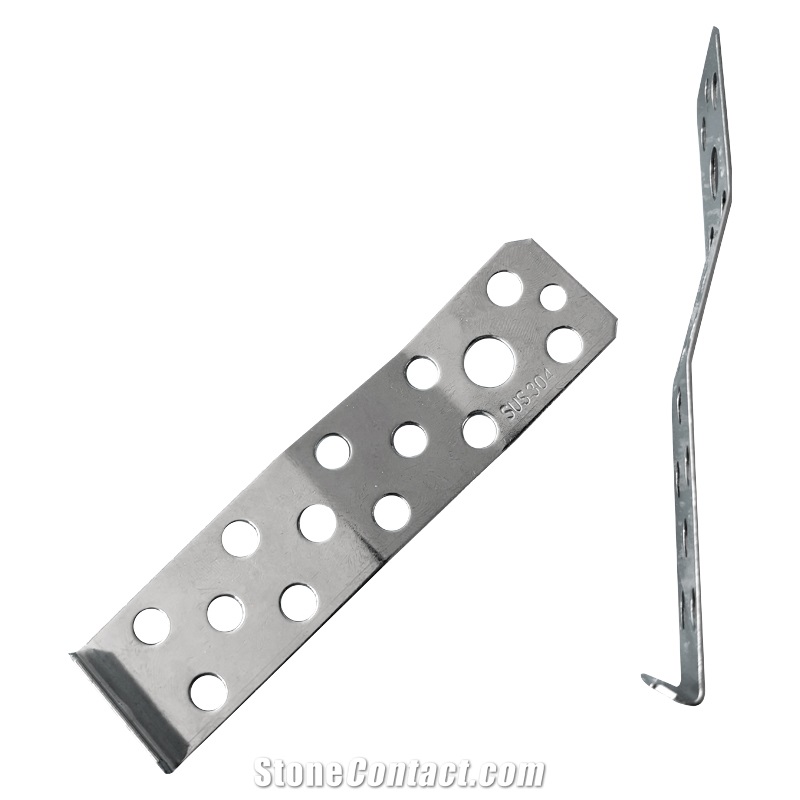 Facade Ceramic Anchor Tile Fixing System Thin Sheet Cladding