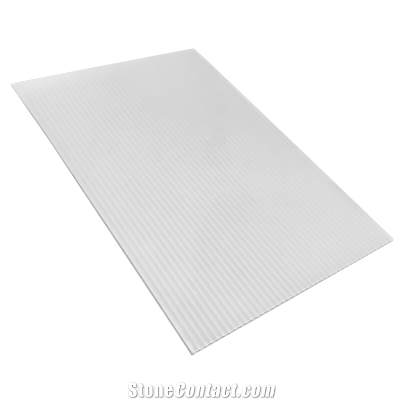 White Coreflute  Protection Board For Indoor And Outdoor Surface