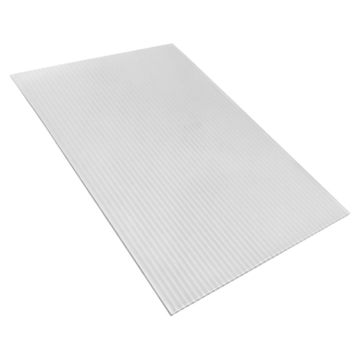 White Coreflute  Protection Board For Indoor And Outdoor Surface