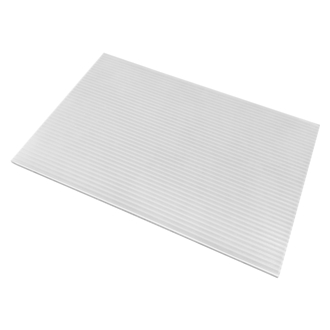 White Coreflute  Protection Board For Indoor And Outdoor Surface