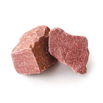 Red Quartzite Sauna Stones, 20 Kg