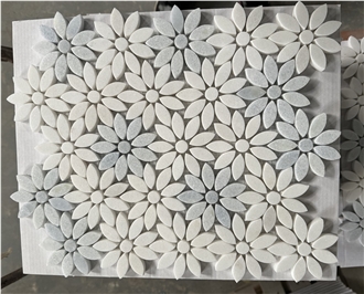 Marble Mosaic Wall Tiles 24X24  Mosaic Design