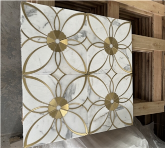 Marble Mosaic Wall Tiles 24X24  Mosaic Design