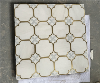 Marble Mosaic Wall Tiles 24X24  Mosaic Design