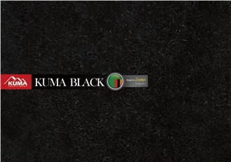 Kuma Black Granite Slabs