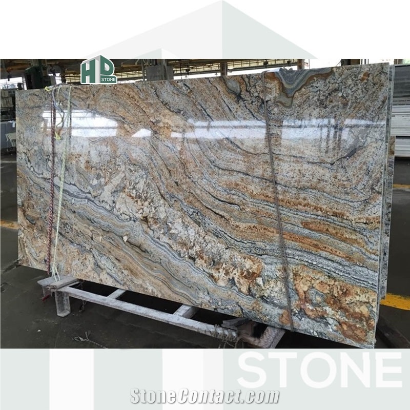 African Gold Granite Slab Natural Stone Slabs