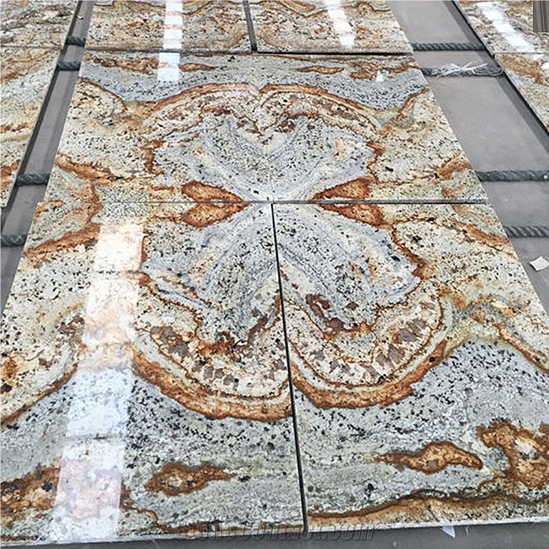 African Gold Granite Slab Natural Stone Slabs