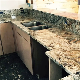 African Gold Granite Slab Natural Stone Slabs