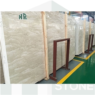 Amasya Classic Regal Ruby Beige Marble Slab Wall Tiles
