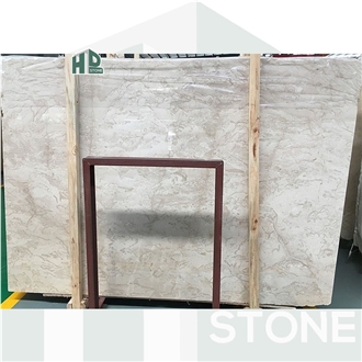 Amasya Classic Regal Ruby Beige Marble Slab Wall Tiles