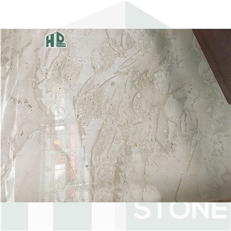 Amasya Classic Regal Ruby Beige Marble Slab Wall Tiles