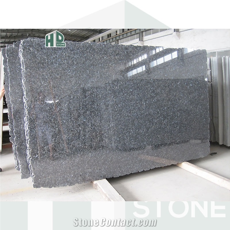 Blue Pearl Granite Countertop Slab Polished Half Slabs