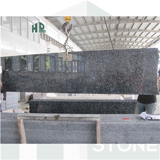 Blue Pearl Granite Countertop Slab Polished Half Slabs