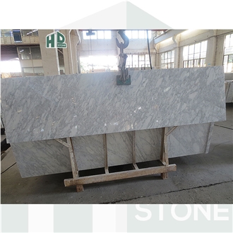 Carrara White Natural Marble Slab Tiles