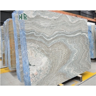 China River Cloud Sand Grey Marble Slab&Tile Slabs Tiles