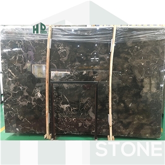 Chinese Irish Brown Marble Slab Tiles