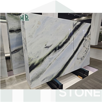 Chinese Panda White Marble Slab & Tile Floor Tile