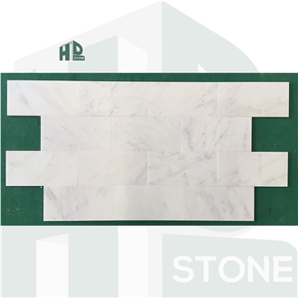 East White Marble Thin Tiles Marble Slab