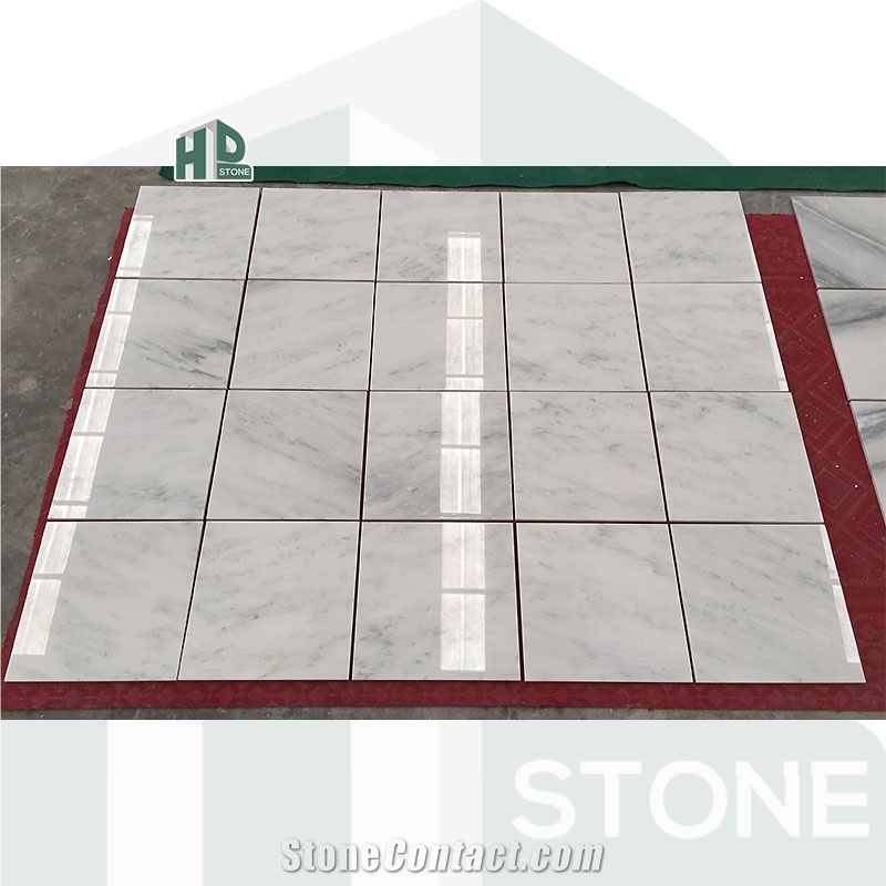 East White Marble Thin Tiles Marble Slab