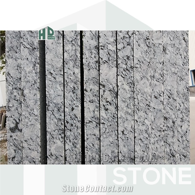 G623 White Polished Granite Slabs
