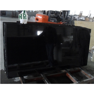 Hebei Black Granite Polished Slabs Hebei Black Granite Polished Slabs