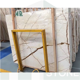 Rich Gold Marble Slabs, Sofitel Gold Marble Slabs